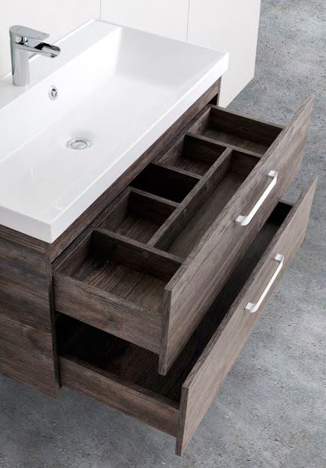 Мебель для ванной BelBagno AURORA-1000-2C-SO-PG - Вид №2