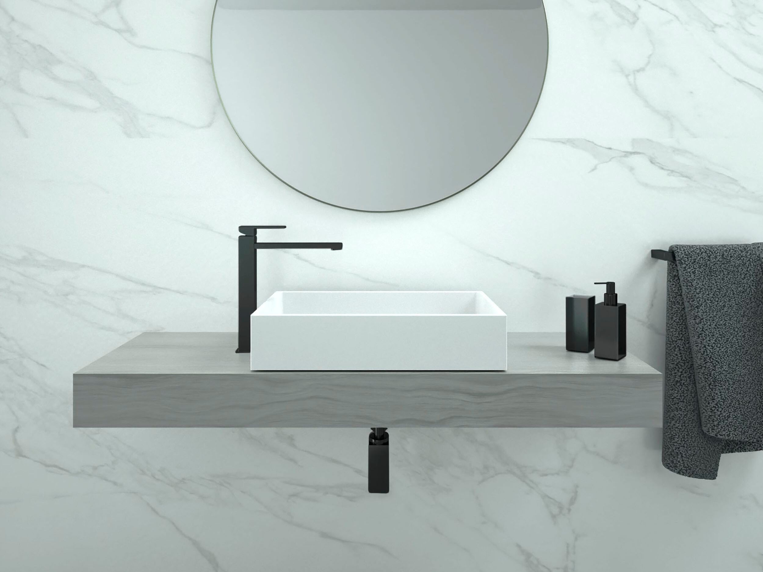 Однорычажный смеситель для раковины GUGLIELMI RUBINETTERIE G&amp ARCH-00005290 - Вид №1