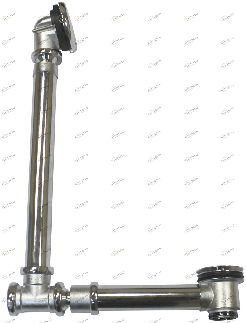 Слив-перелив BelBagno BB567-OVF-CRM хром 