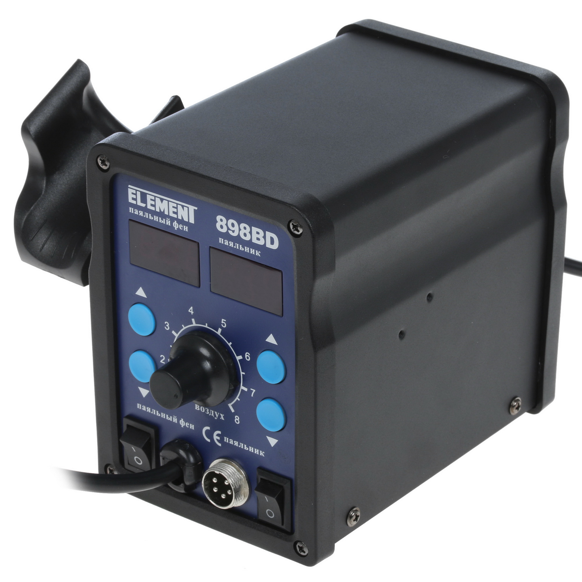 Паяльная станция ELEMENT 898BD 8105949 STDN-0098343 - Вид №3