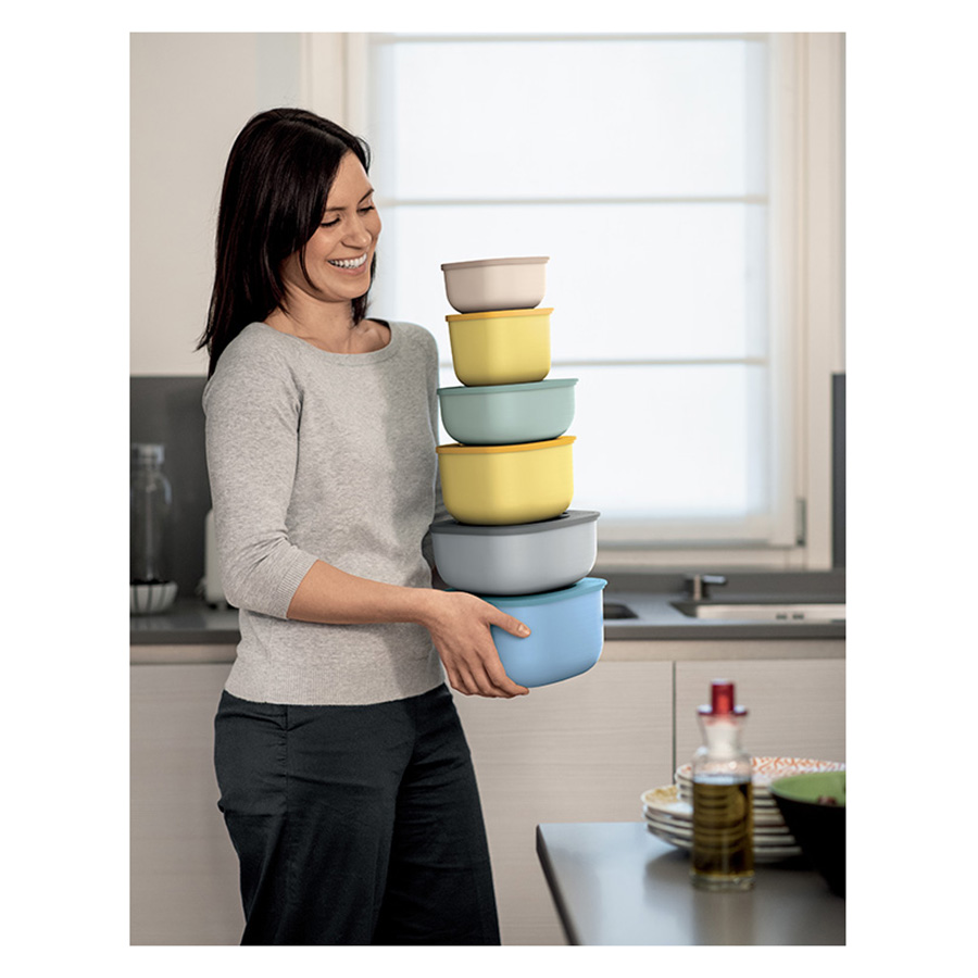 170702176 Контейнер для хранения store&more, 975 мл, зеленый Guzzini  - Вид №3