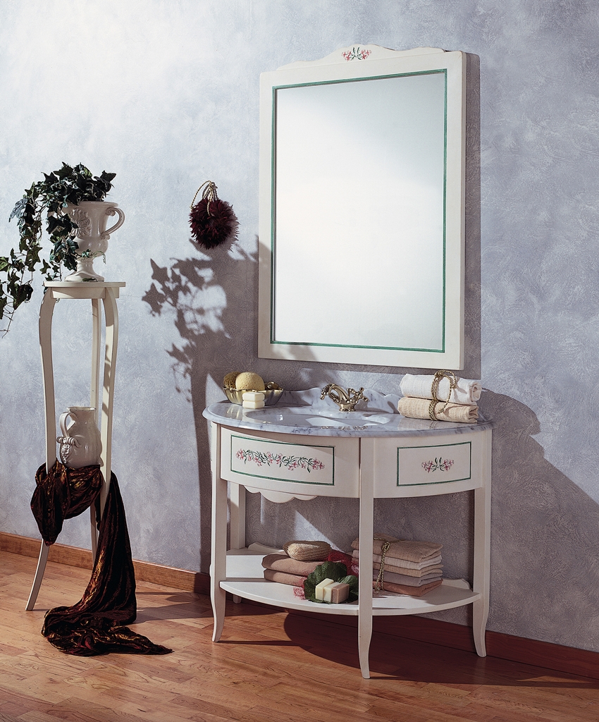 9035 Tifernoit Декорированная композиция для ванной в тонкую полоску Bagno  - Вид №1