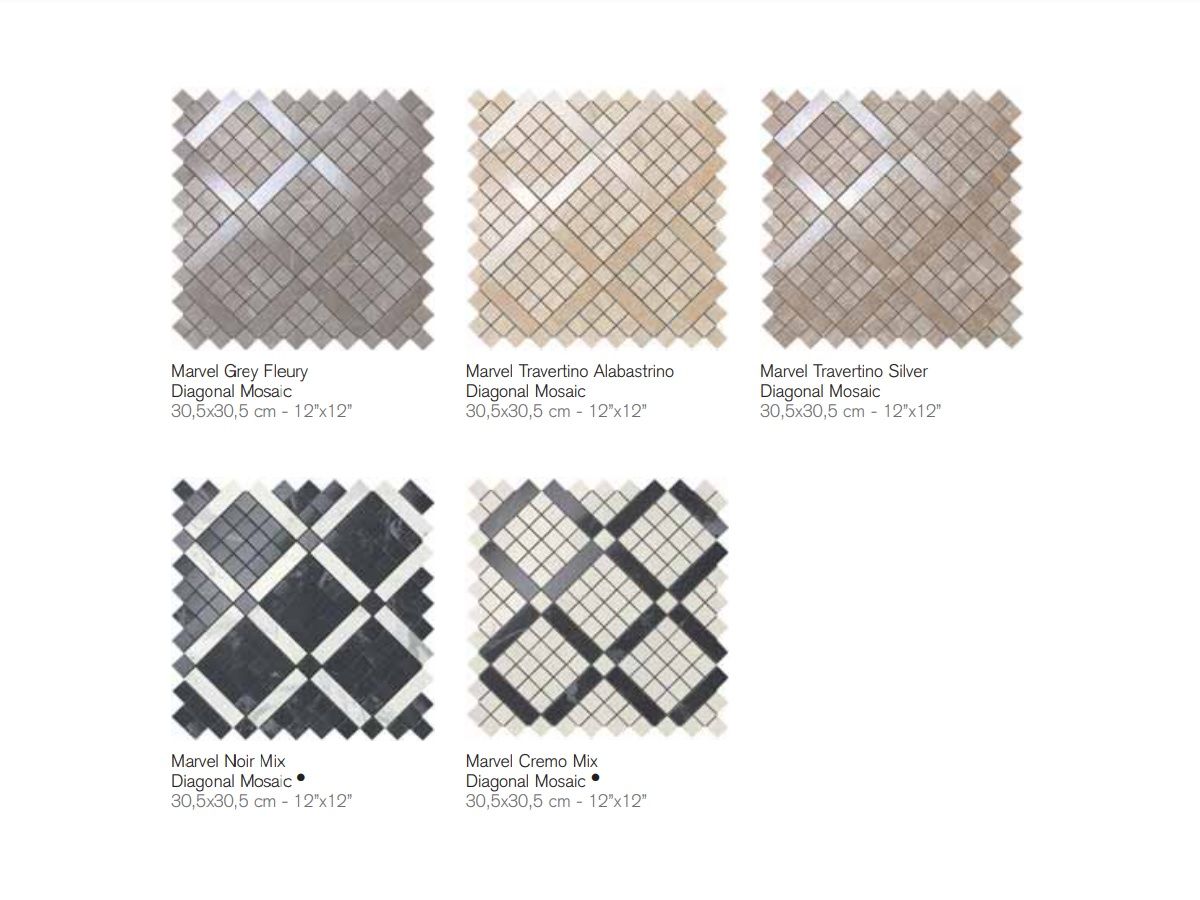 Белая паста керамическая мозаика Atlas Concorde Marvel Pro ARCH-00100008 - Вид №6