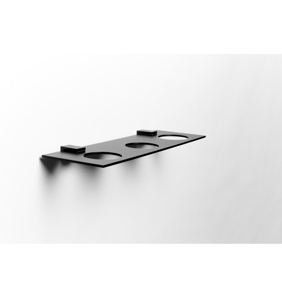 FROST Полкодержатель 4 » 2 шт. чернить цинк / латунь Черный Q300403775  - Вид №4