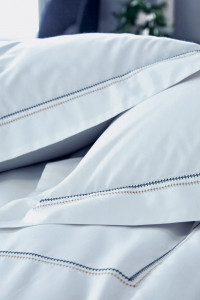 SOUVENIRS_AR_155 КПБ 2/155/220 прост 240/300 2 нав 50/73 перкаль 200TC (в подарочной коробке) Blanc des Vosges