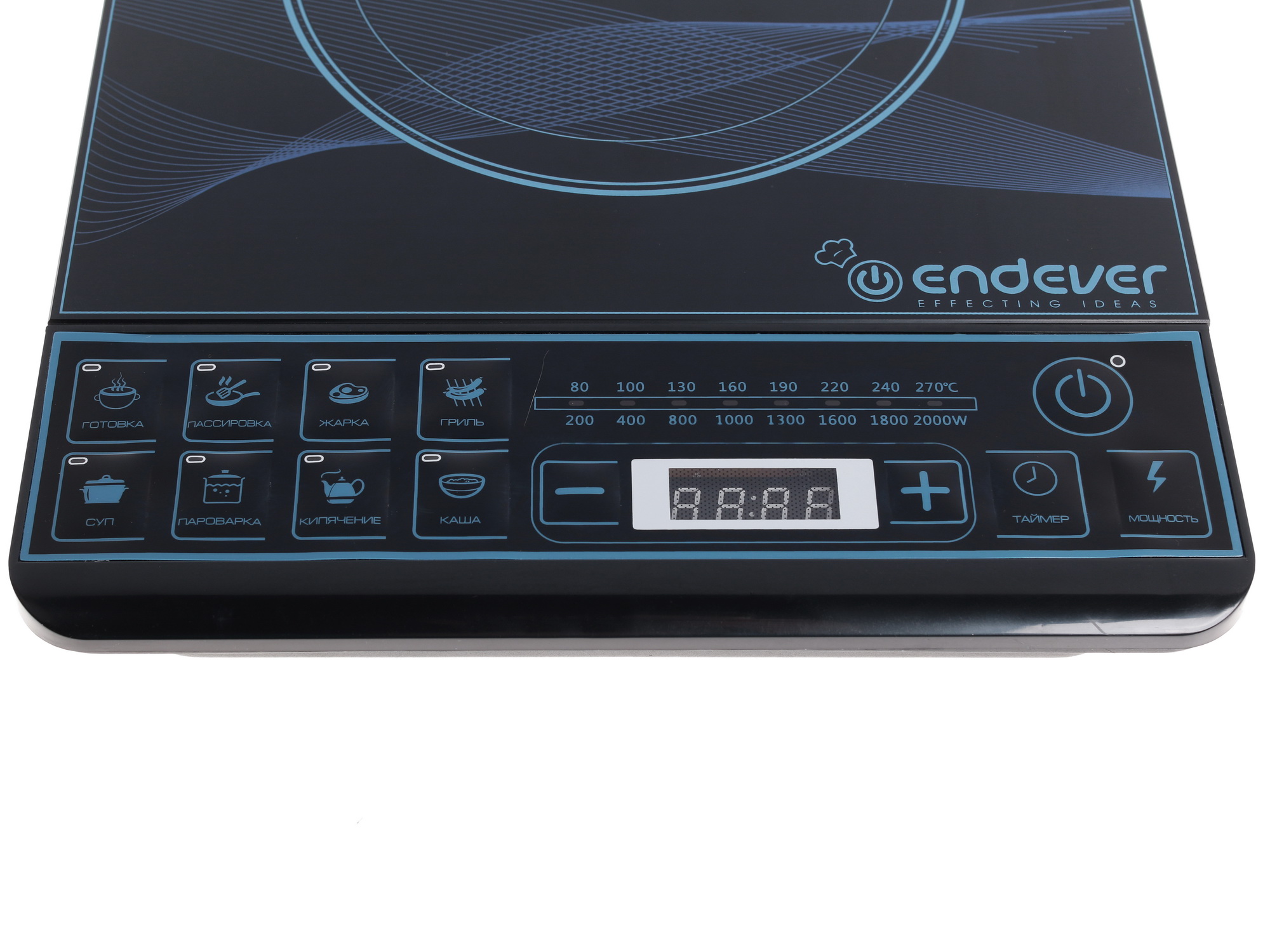 1041309 Плита компактная электрическая Endever SkyLine IP-28 черный STDN-0028296 - Вид №3