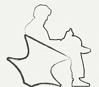 Magis Spun SD660 Стул вращающийся из полиэтилена. Цвет: Серый антрацит 1428 C SD660.1428C - Вид №5