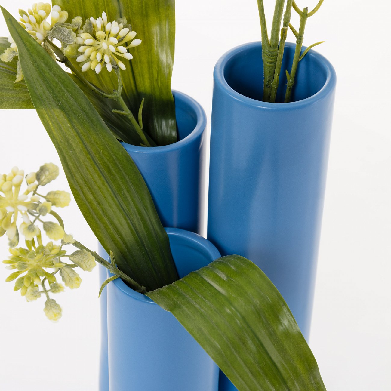 Ваза керамическая колба синяя 28,5 см Arantya от La Forma LA FORMA - 343270 Синий  - Вид №1