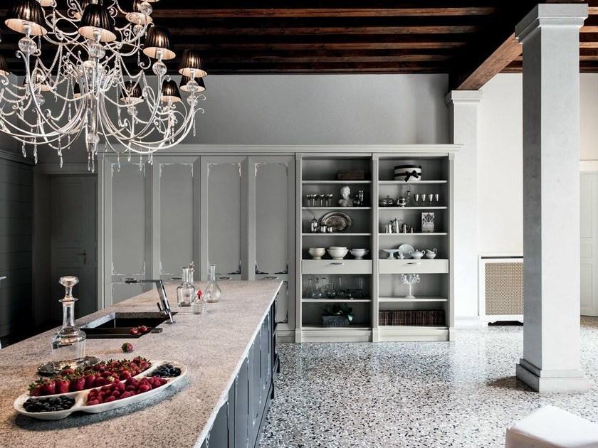 Cesar Лакированная кухня с островом Etoile sun-id-1506514 - Вид №1