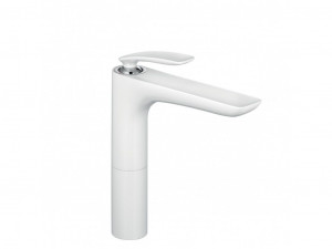 522969175 однорычажный смеситель для умывальников-чаш DN 10 KLUDI BALANCE белый/хром