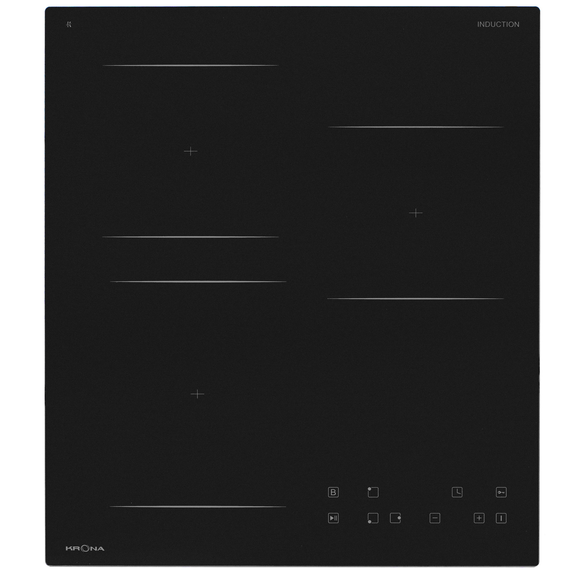 5350497 Индукционная варочная поверхность KRONA REMO 45 BL KRONA1 STDN-0030657