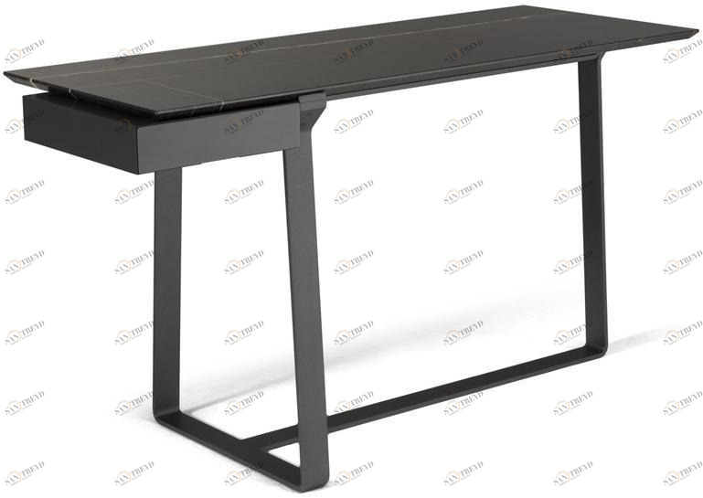 Natuzzi Стол из мрамора с ящиками sun-id-1445943