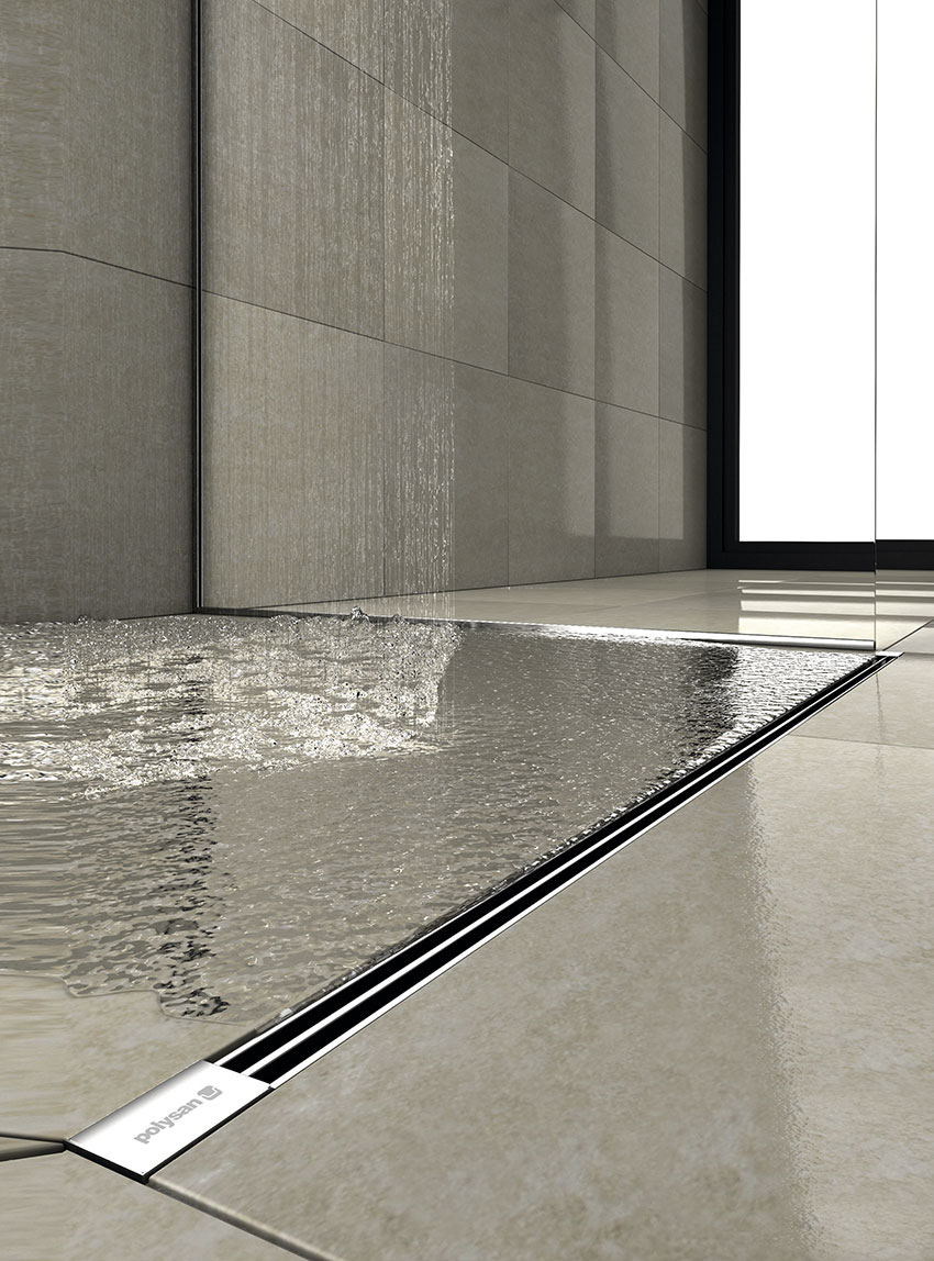 SV120 Polysan Сточные каналы для душевых кабин  - Вид №1