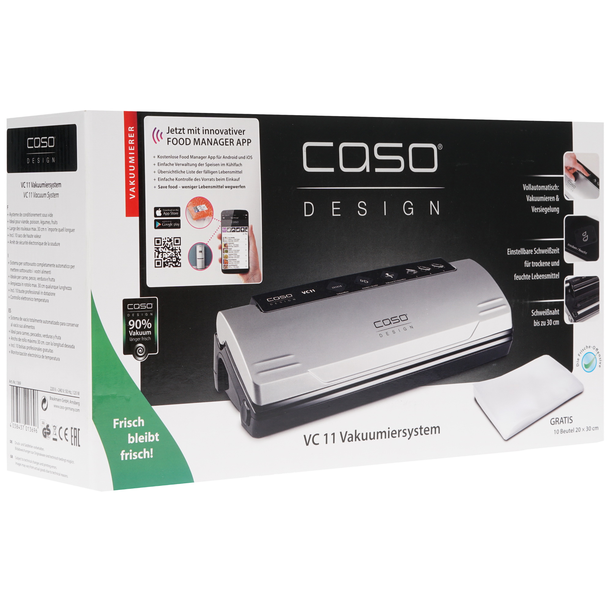 1121852 Вакуумный упаковщик CASO VC 11 STDN-0091993 - Вид №7