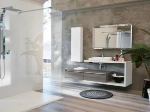 BMT Тумба под умывальник с зеркалом Sound.swing