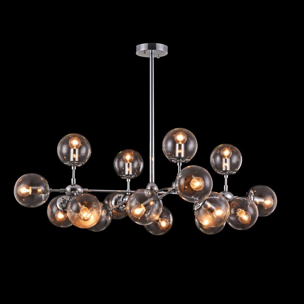 Подвесная люстра Freya Richard FR5596PL-16CH FREYA ДИЗАЙНЕРСКИЕ, RICHARD 188422 Хром  - Вид №2
