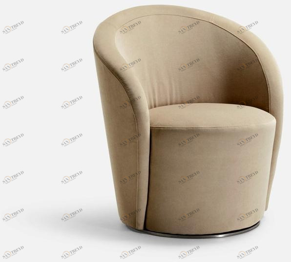 La Cividina Вращающееся кресло с огнестойкой обивкой Speak easy sun-id-1472138