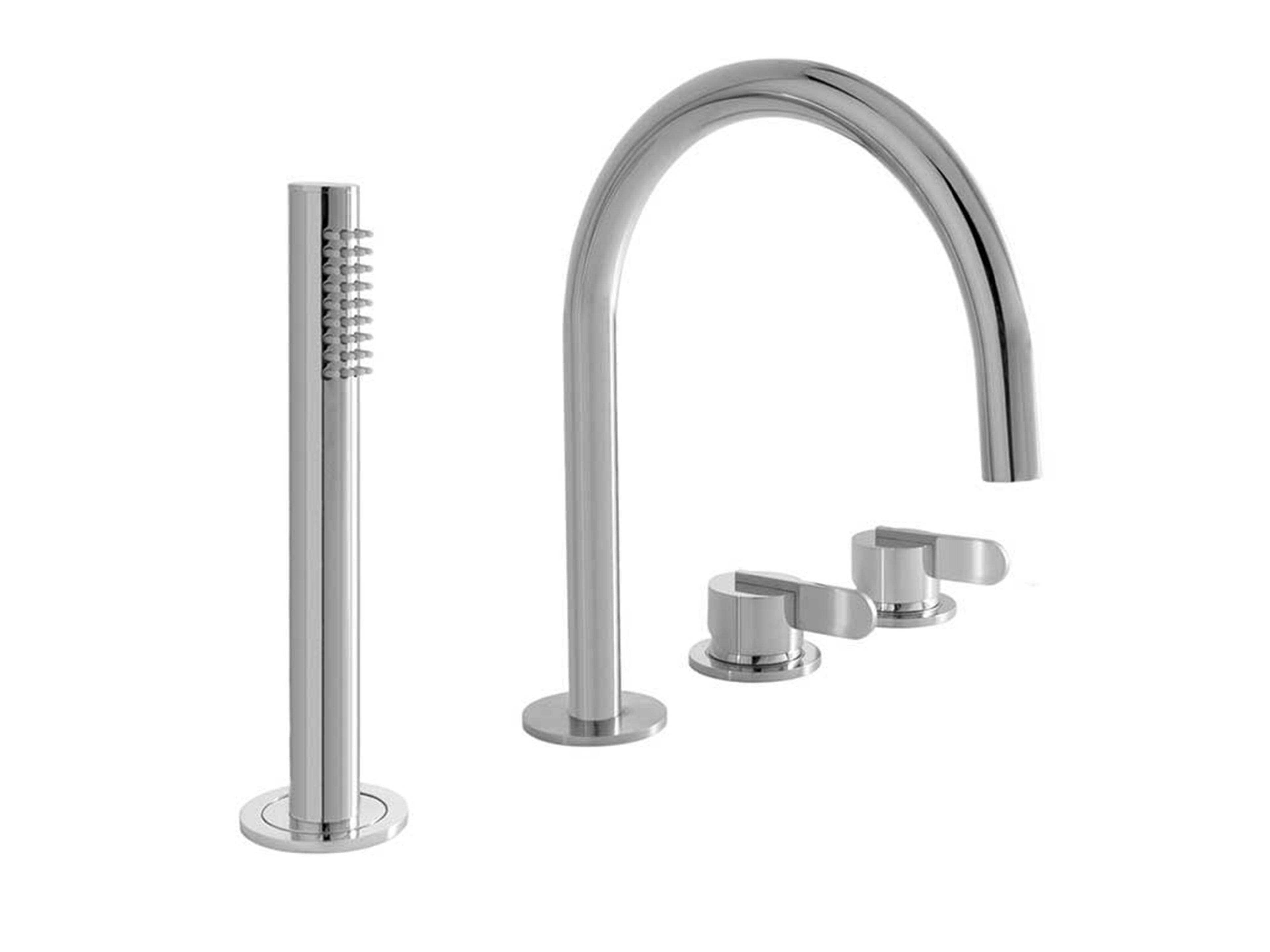 Набор для ванны с 4 отверстиями и ручным душем QD Magistro Lab Swing ARCH-00131650 - Вид №1