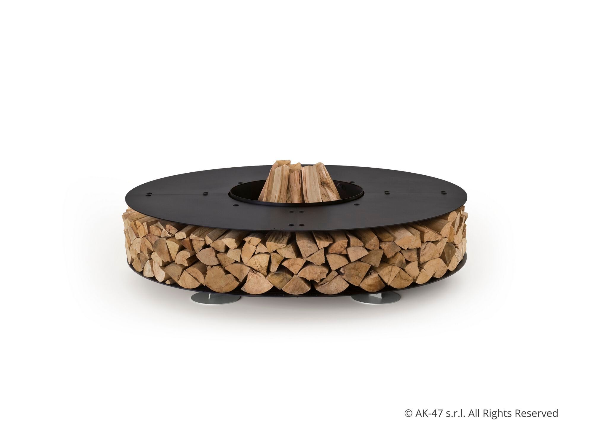 Стальная жаровня Ak47 Design ZERO STEEL ARCH-00077263 - Вид №9