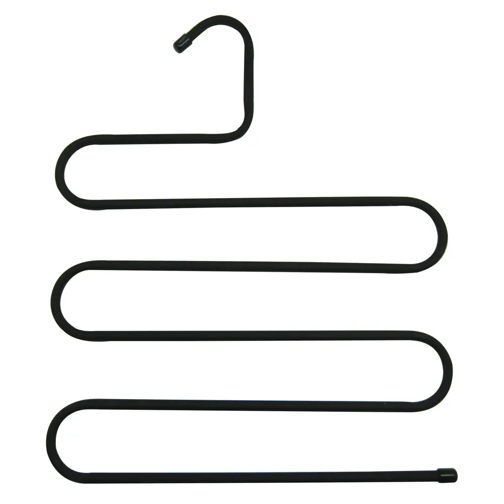 Вешалка для брюк 31 см металл цвет черный Santreyd STLM-2028742