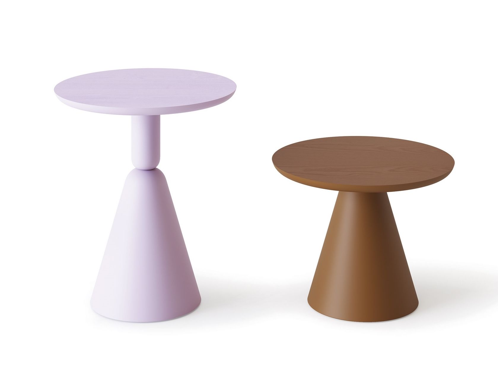 Круглый деревянный журнальный столик SANCAL ARCH-00126108