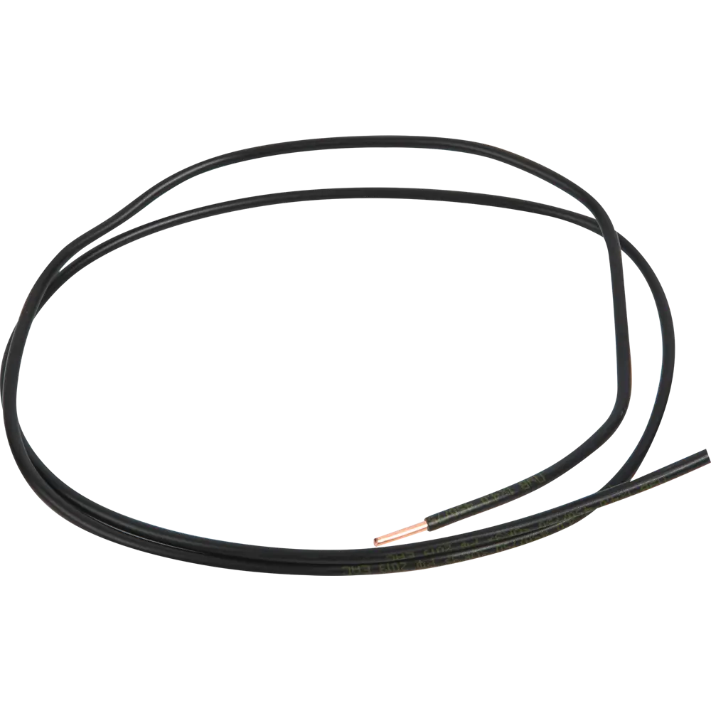 Провод Electraline ПУВ 1x4 на отрез ГОСТ цвет черный 82532351 STLM-2132479  - Вид №1