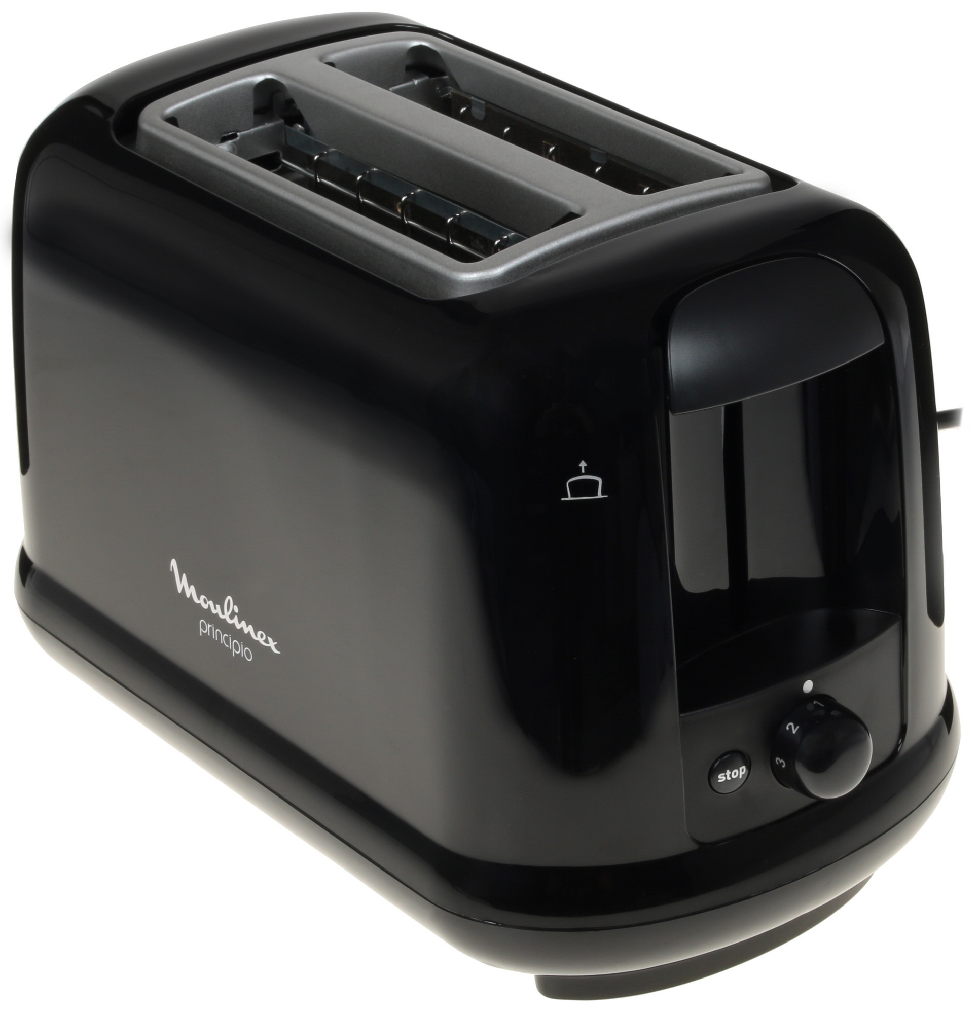 1193438 Тостер Moulinex Principio LT160830 черный STDN-0104073