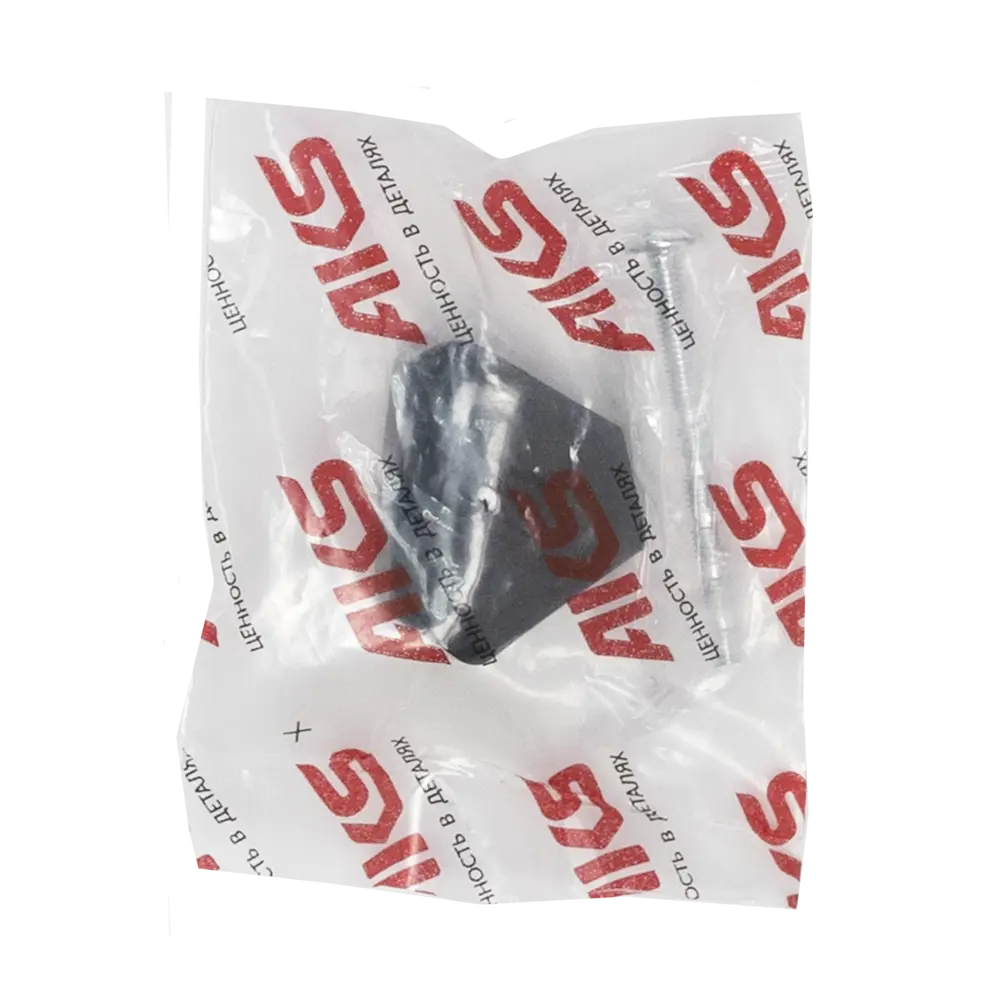 Мебельная ручка-кнопка Kubic цвет черная AKS STLM-2080848 - Вид №4