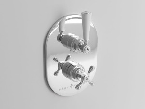 Встраиваемый однорычажный термостатический смеситель для душа