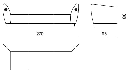 Диван Bizzotto Italia Symphony – Infinity ARCH-00062130 - Вид №3