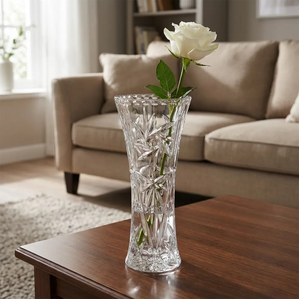 Ваза Bohemia Crystal Pinwheel стекло цвет прозрачный 15 см STLM-2079986 - Вид №5