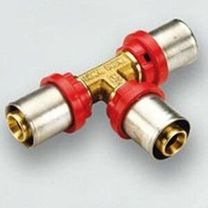 Тройник ред.  20х16х20 пресс TIEMME