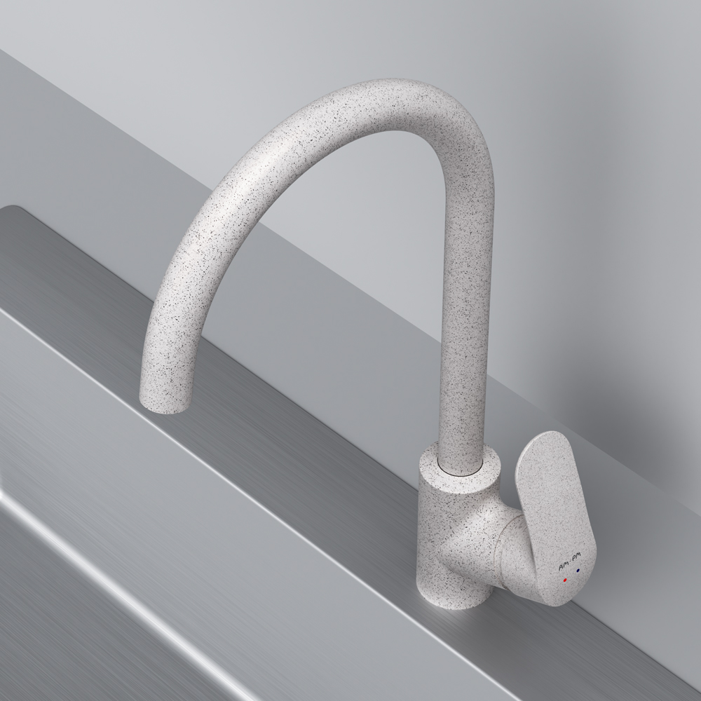 F8007133 смеситель для кухни элегантный белый шт AM.PM Like - Вид №3