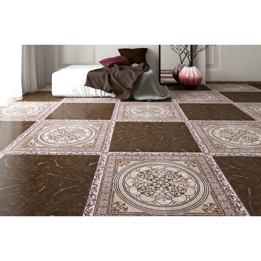 Керамогранит Grasaro «Imperador» 40x40 см 1.6 м2 цвет коричнеый 18739954 STLM-2020973  - Вид №1