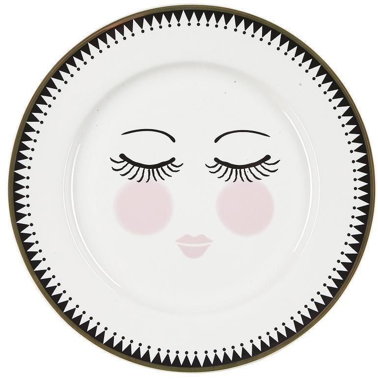 Тарелка Icons Сlosed eyes 23 см Miss Etoile 4968383
