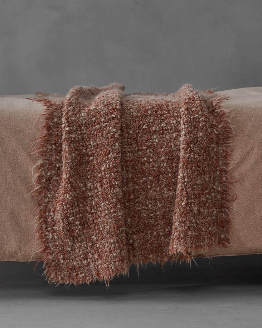 Society Limonta Однотонный плед из шерсти sun-id-1487129 - Вид №6