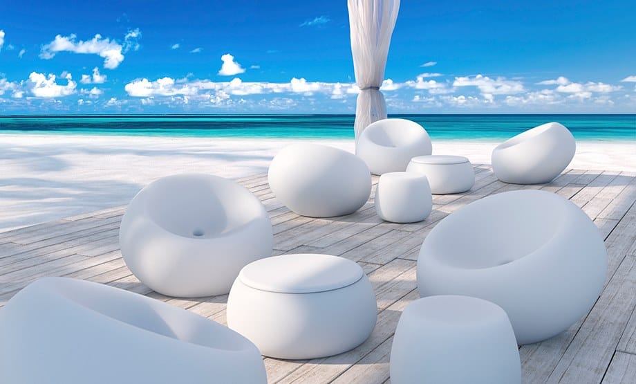 Полиэтиленовое садовое кресло PLUST Boom ARCH-00056491 - Вид №2