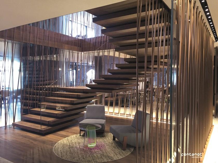 CP Parquet Открытая лестница из ореха Cp lab design sun-id-1376934 - Вид №1