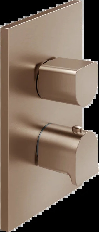 Смеситель для душа 59132 708 Gessi Rilievo МЕДНЫЙ МАТОВЫЙ PVD