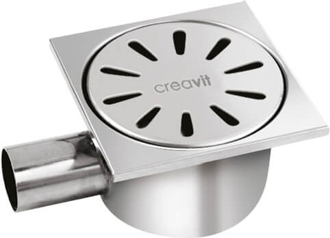 Полные сливные трапы из нержавеющей стали / FS115 Creavit  - Вид №1
