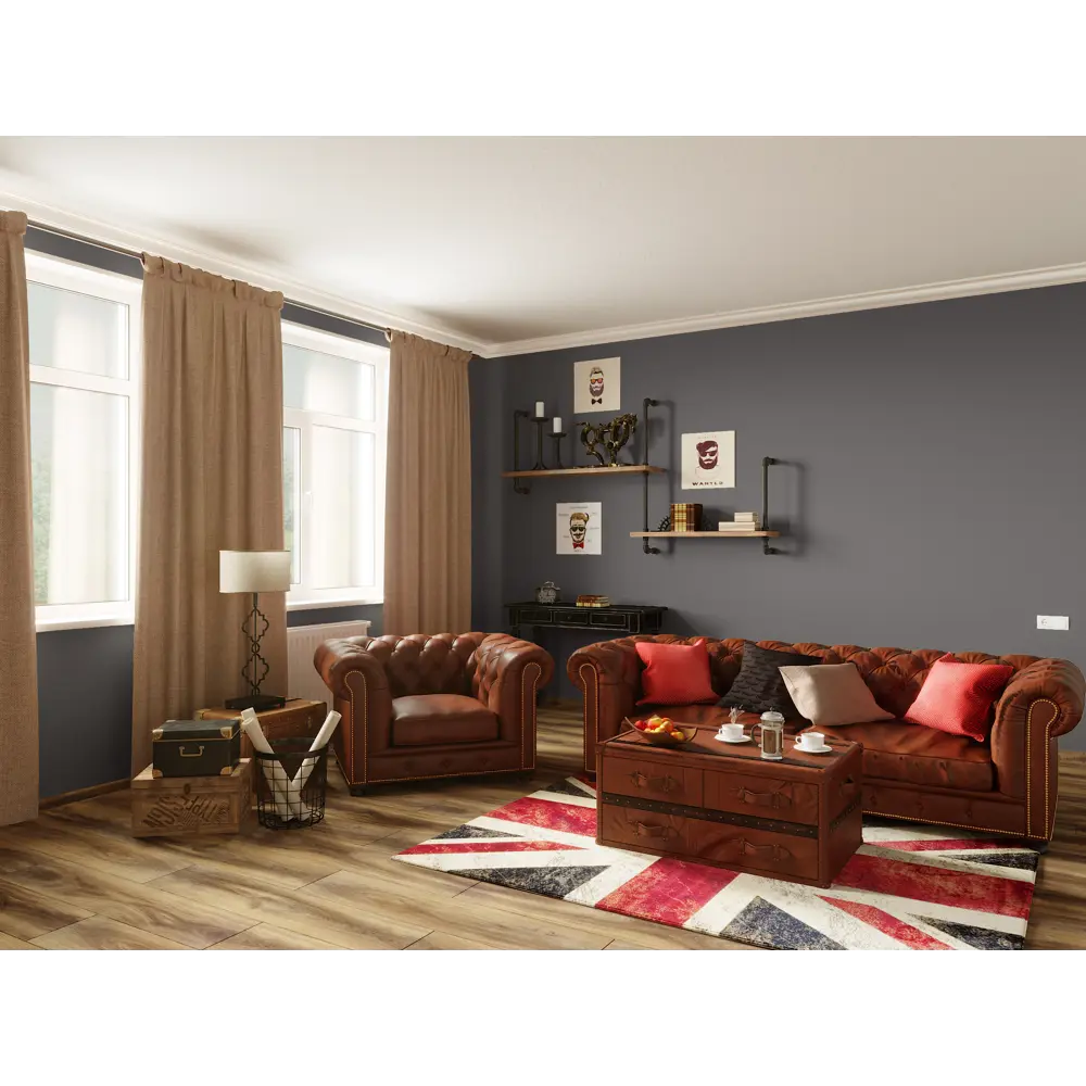Ковер вискоза Isphahan 77973R 160x230 см цвет мультиколор 17848075 STLM-2196824 DEVOS-CABY  - Вид №5