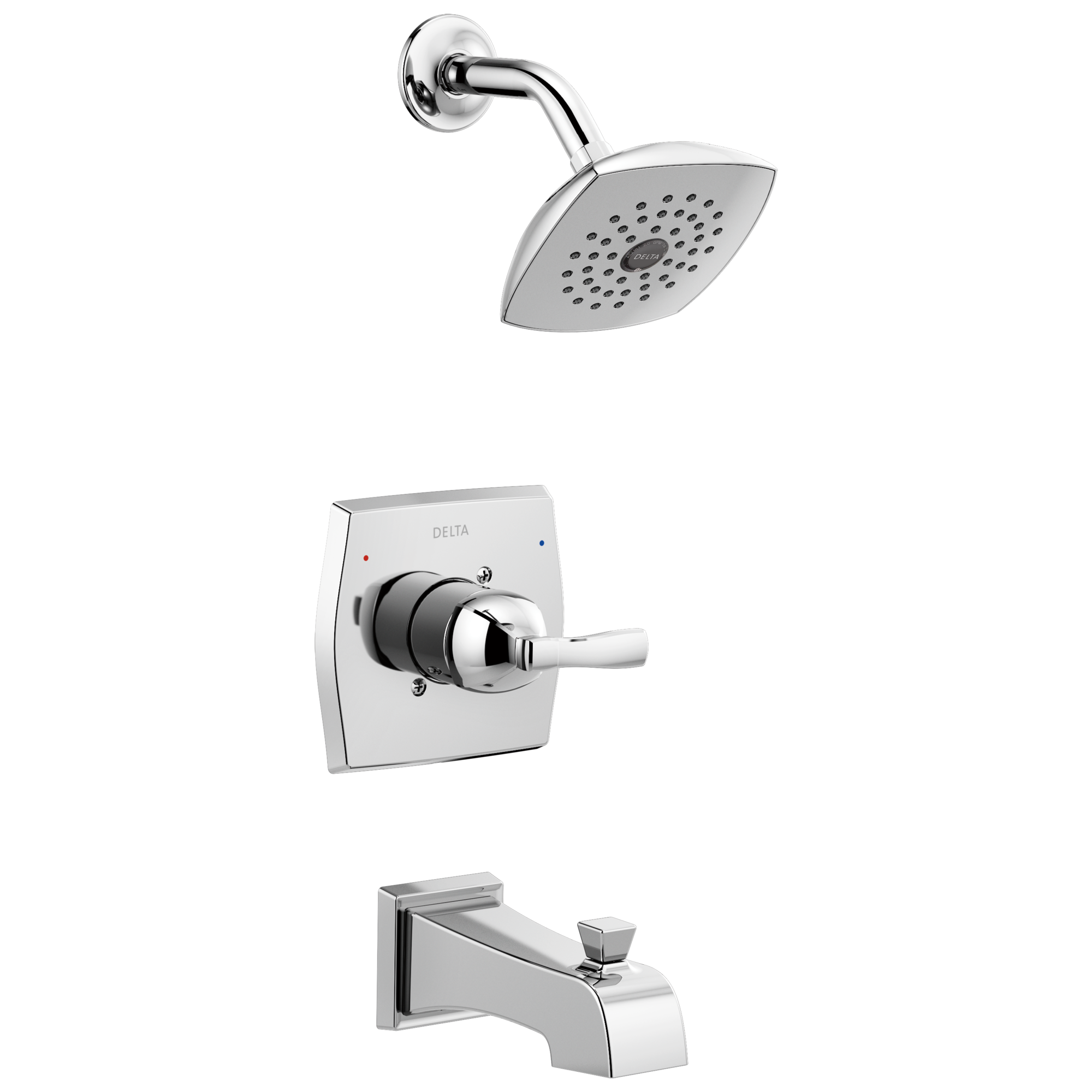 144768C-BL-DSP Монитор серии 14 для ванны и душа Delta Faucet DELTA Матовый черный