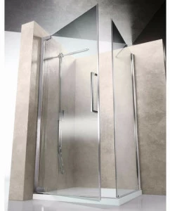 VISMARAVETRO Душевой уголок угловой с распашной дверцей Flare