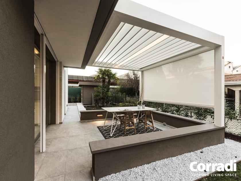 Corradi Алюминиевая пергола с регулируемыми жалюзи Bioclimatics sun-id-1405053 - Вид №9