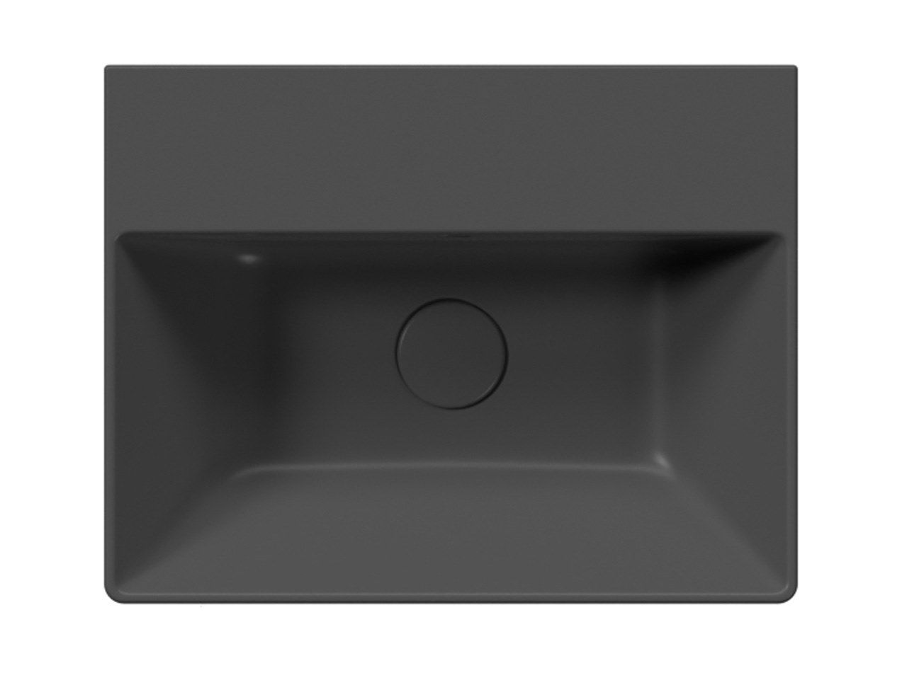 Керамическая прямоугольная раковина с держателем для полотенец GSI ceramica Color Elements ARCH-00068051 - Вид №1