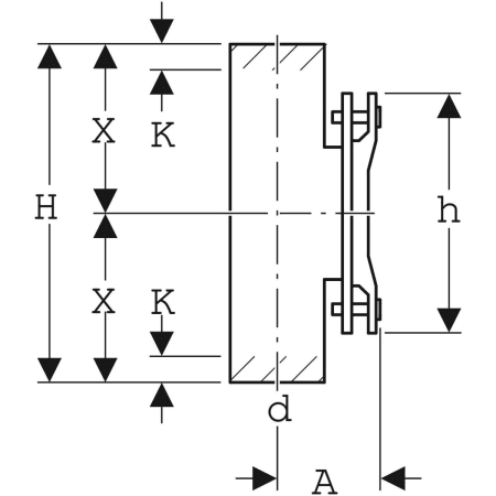 371.454.16.1 Ревизия Geberit PE 90°, с овальным окном технического обслуживания Geberit  - Вид №2
