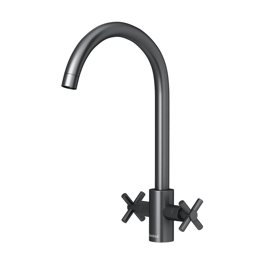 270000000 Graphite смеситель для кухни Damixa Neo Classic  - Вид №2
