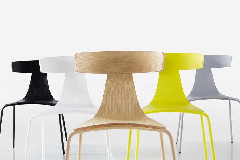 Plank Штабелируемый стул из фанеры Remo sun-id-1487013 - Вид №1