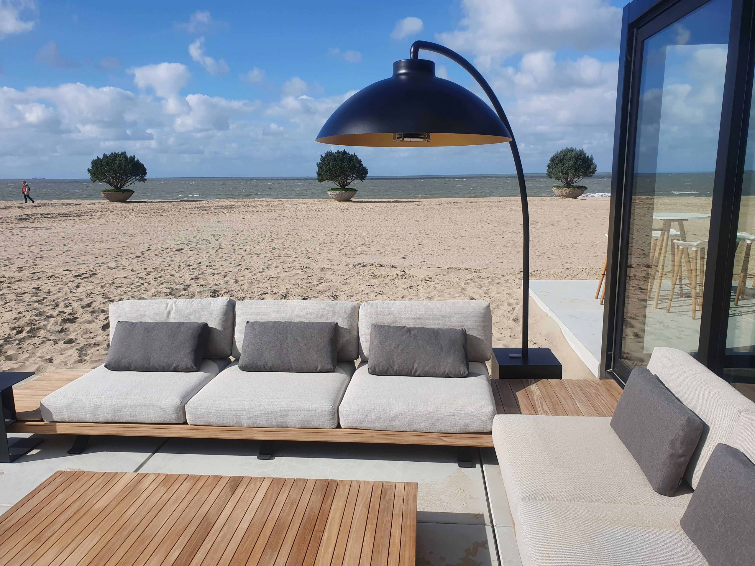 HEATSAIL DOME Уличный обогреватель инфракрасный с освещением напольный. - Вид №11