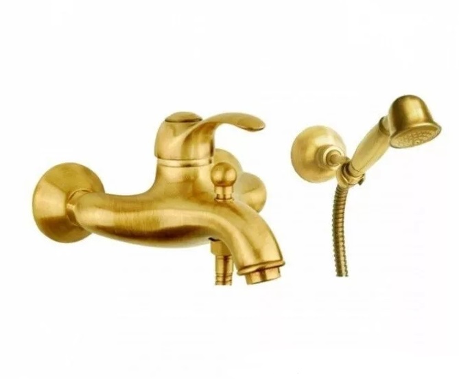 47ZZ5103 Смеситель для ванны , бронза Fiore JAFAR  - Вид №1